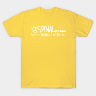 Spinalpedia logo White T-Shirt